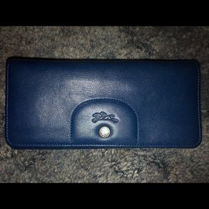 Longchamp leather wallet